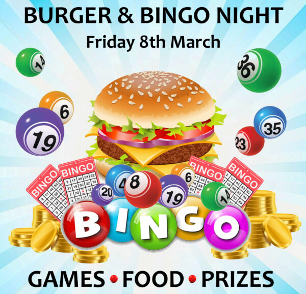 Burger & Bingo Night - 2024